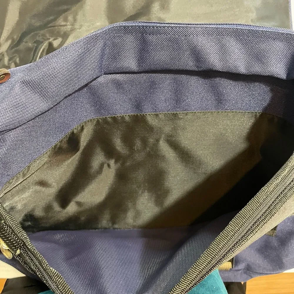 Gymboree‎ navy blue canvas messenger bag NEW